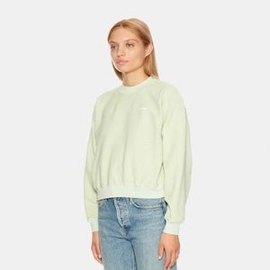 MadHappy Lime Green Crewneck Sweatshirt S